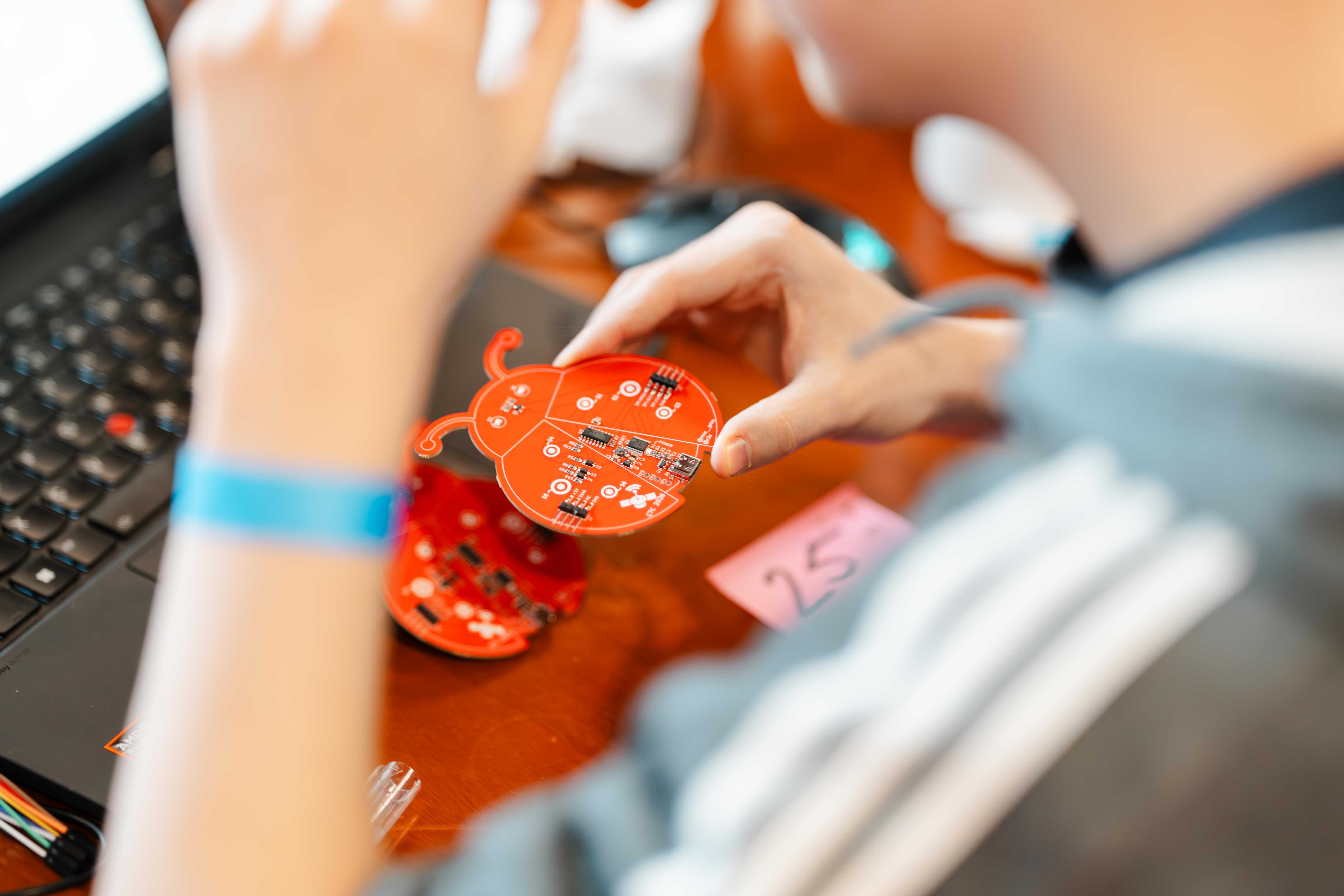 Puzzelen met de hardware challenge van Bug Hunt 2026